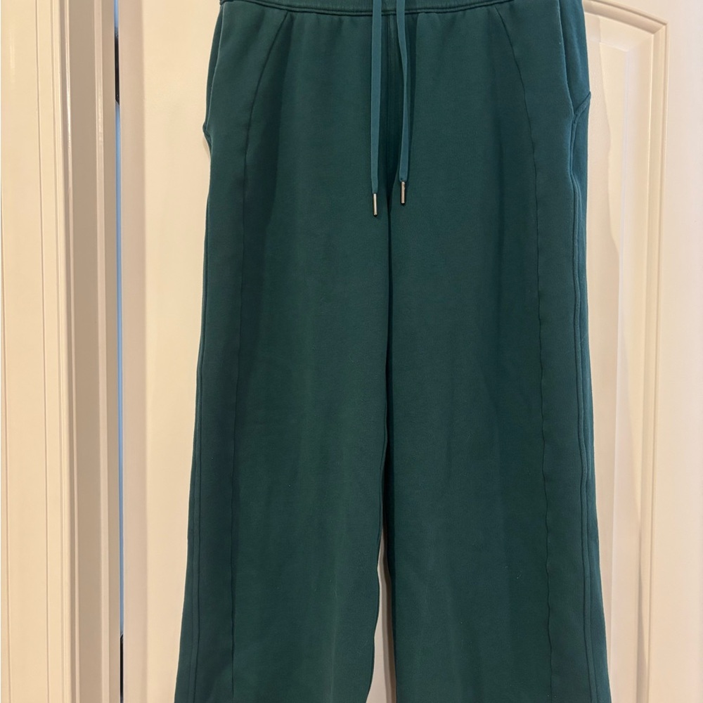 lululemon athletica Green Wide Leg Pants